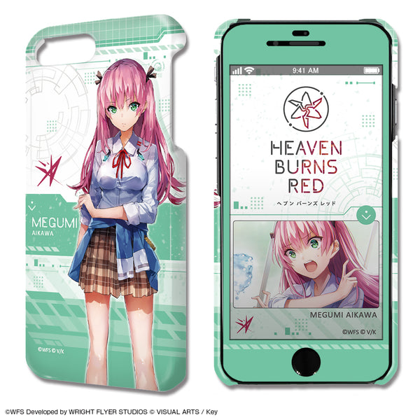 『ヘブンバーンズレッド』デザジャケット iPhone 8 Plus/7 Plus/6 Plus/6s Plusケース&保護シート デザイン03(逢川めぐみ)